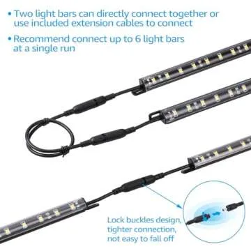 TORCHSTAR LED Safe Lighting Kit with Motion Sensor 600LM