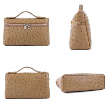 Rejolly Crossbody Bag for Women L19 Pouch Top-Handle Leather Bag Designer Shoulder Handbag Quiet Lux...