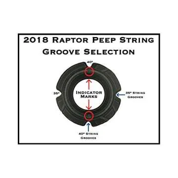 Hamskea Raptor Peep Sight | Versatile & Durable