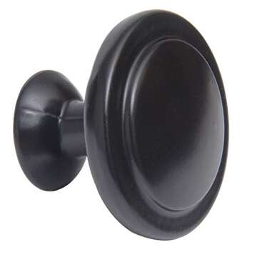 E Yuty 30 Pack Stylish Black Metal Cabinet Knobs