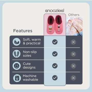 Funny Non-Slip Snoozies Slipper Socks for Women