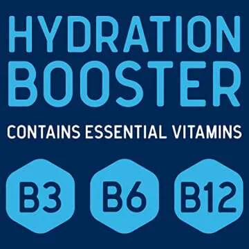Hydrate Electrolyte Liquid Drink Enhancer Drops, Low Sugar, Low Calorie, Natural Flavor Hydration Mix with Essential Vitamins B3 B6 B12 (Mixed Berry (2 Pack))