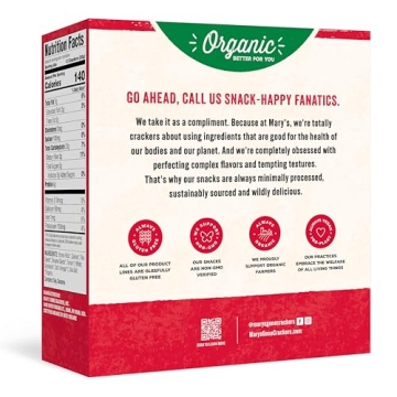 Mary's Gone Crackers Super Seed Everything Organic 6.5 Oz