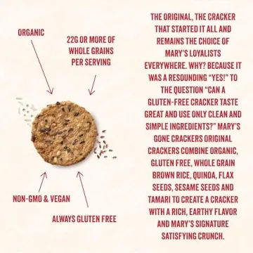 Mary's Gone Crackers Super Seed Everything Organic 6.5 Oz