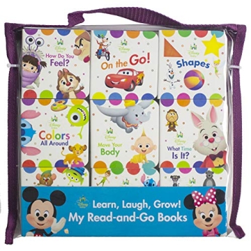 Disney Baby My First Library 9-Book Vinyl Bag Set