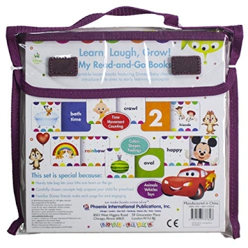 Disney Baby My First Library 9-Book Vinyl Bag Set