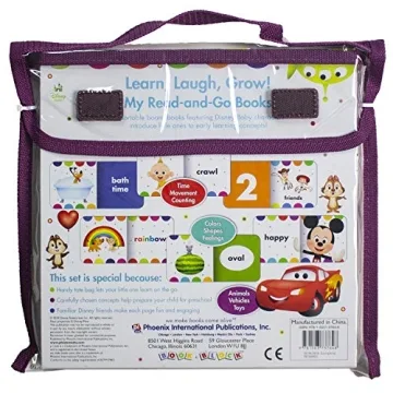 Disney Baby My First Library 9-Book Vinyl Bag Set