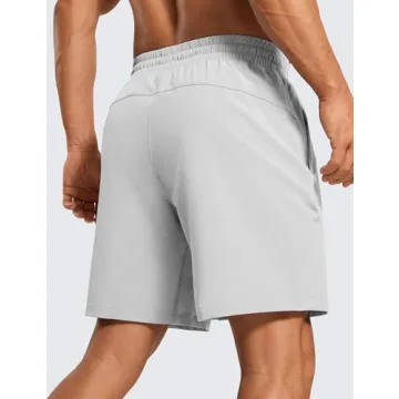 CRZ YOGA Men's Workout Shorts - Quick Dry Athletic Shorts