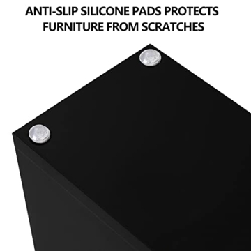 HBlife Black Acrylic Napkin Holder - Stylish & Sturdy