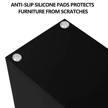 HBlife Black Acrylic Napkin Holder - Stylish & Sturdy