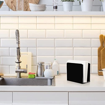 HBlife Black Acrylic Napkin Holder - Stylish & Sturdy