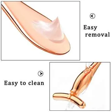 Pimoys Rose Gold Eye Cream Roller Applicator Set