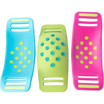 Fat Brain Toys Teeter Popper - Blue Balancing Fun