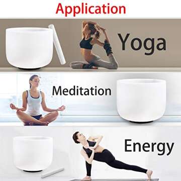 RYAN DVAN 8" G Note Frosted Chakra Singing Bowl