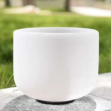 RYAN DVAN 8" G Note Frosted Chakra Singing Bowl