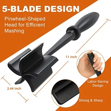 Meat Chopper - Heat Resistant Kitchen Tool for Ground Meat