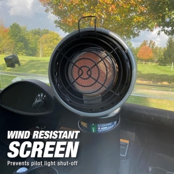 Mr. Heater Golf Cart Heater 4000 BTU - Ideal for Winter Golfing