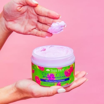 Tree Hut Cherry Rave Body Butter 8.4 fl oz Vegan
