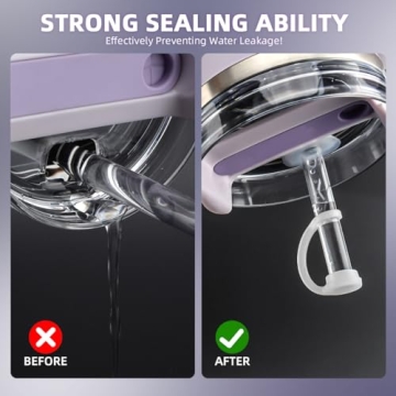 FOOGWEE Silicone Spill Stopper for Your Stanley Tumbler