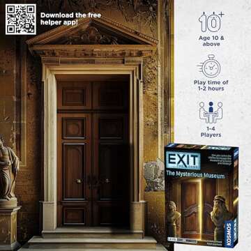 Exit: The Mysterious Museum | Fun Card-Based Escape Room Game