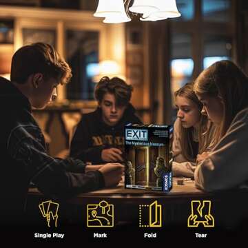 Exit: The Mysterious Museum | Fun Card-Based Escape Room Game