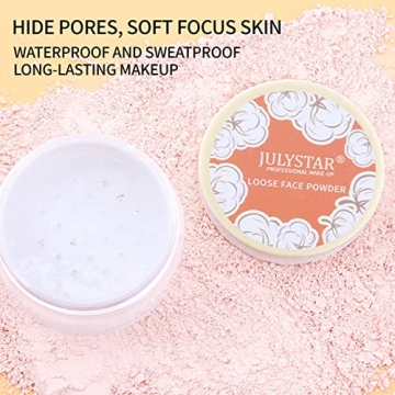 iGuzvaw Loose Face Powder for Smooth Oil Control Finish