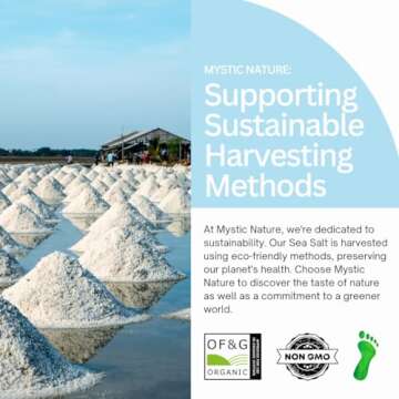 Mystic Nature Celtic Harvest Sea Salt - 100% Natural & Unrefined