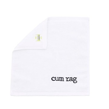Embroidered Cum Rag Towel for Fun Bachelorette Parties