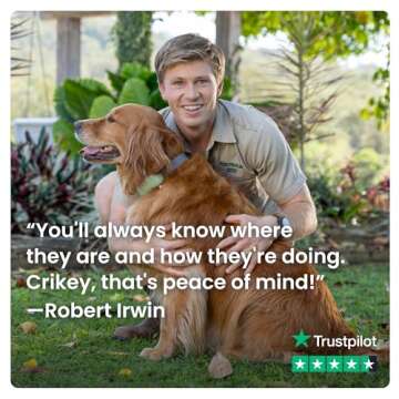 Tractive XL GPS Dog Tracker for Large Dogs - Real-Time Tracking