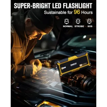 Powerful GOOLOO GP4000 Jump Starter for All Vehicles