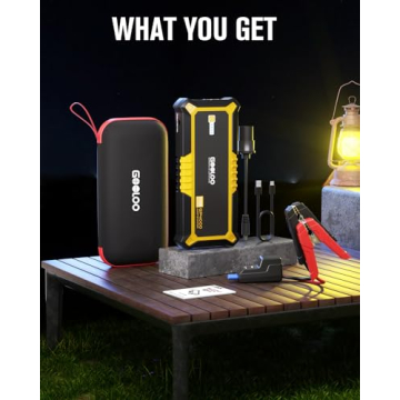 Powerful GOOLOO GP4000 Jump Starter for All Vehicles