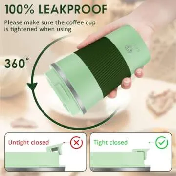 Stainless Steel Vacuum Insulated 12 oz Travel Mug