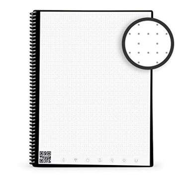 Rocketbook Smart Reusable Notebook Set with Frixion Pens