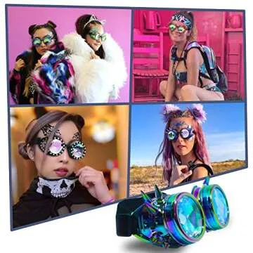Steampunk Goggles for Cosplay and Festivals - Unique Design