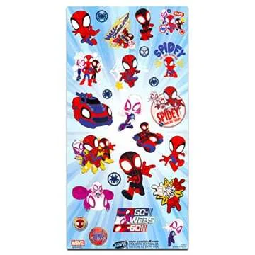 Marvel Spiderman Travel Bag Bundle 4 Pack Activity Set