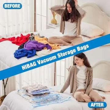 Space Saver Vacuum Storage Bags for Bedding & Clothes