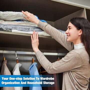 Space Saver Vacuum Storage Bags for Bedding & Clothes