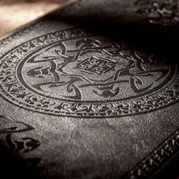 Elegant CAGIE Lined Journal - Soft Cover Leather Notebook