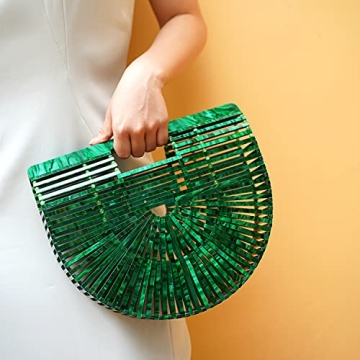 Sorozien Handmade Acrylic Clutch for Summer Parties