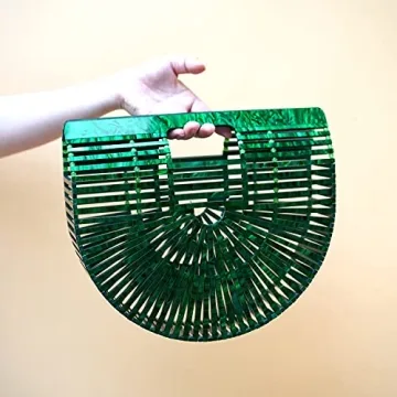 Sorozien Handmade Acrylic Clutch for Summer Parties