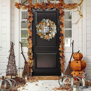 20" CIR OASES Fall Wreath Perfect for Thanksgiving Decor