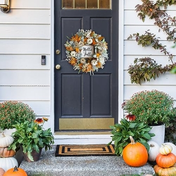 20" CIR OASES Fall Wreath Perfect for Thanksgiving Decor