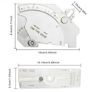 Carkio Welding Gauge Kit - Hi Lo & V-WAC Tools