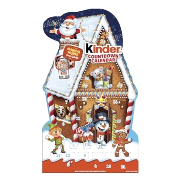 Kinder Holiday 2024 Advent Calendar - Chocolatey Treats for Festive Fun