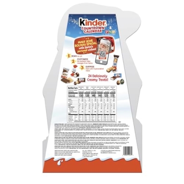 Kinder 2024 Advent Calendar with 24 Chocolate Treats