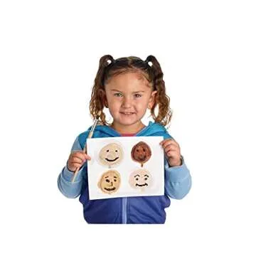 Multicultural Colors Like Me Tempera Paint - 6 Colors, Easy-squeeze 2-ounce bottles, kids paint portraits and figures in tones they can relate to