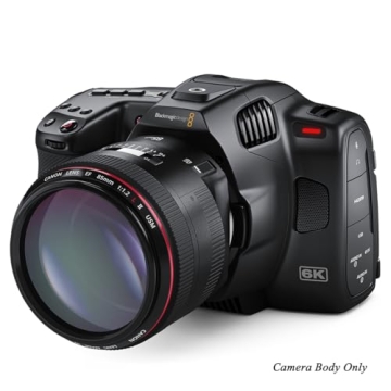 Blackmagic Pocket Cinema Camera 6K G2 for Professional Filmmakers