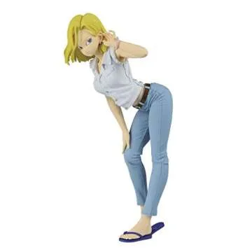 Banpresto Dragon Ball Z Android No.18 Glitter Figure | Collectible