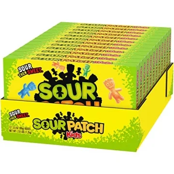 SOUR PATCH KIDS Soft & Chewy Candy 12-Pack for All Ages