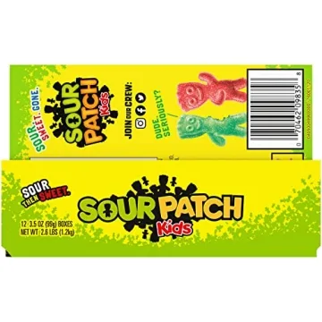 SOUR PATCH KIDS Soft & Chewy Candy 12-Pack for All Ages